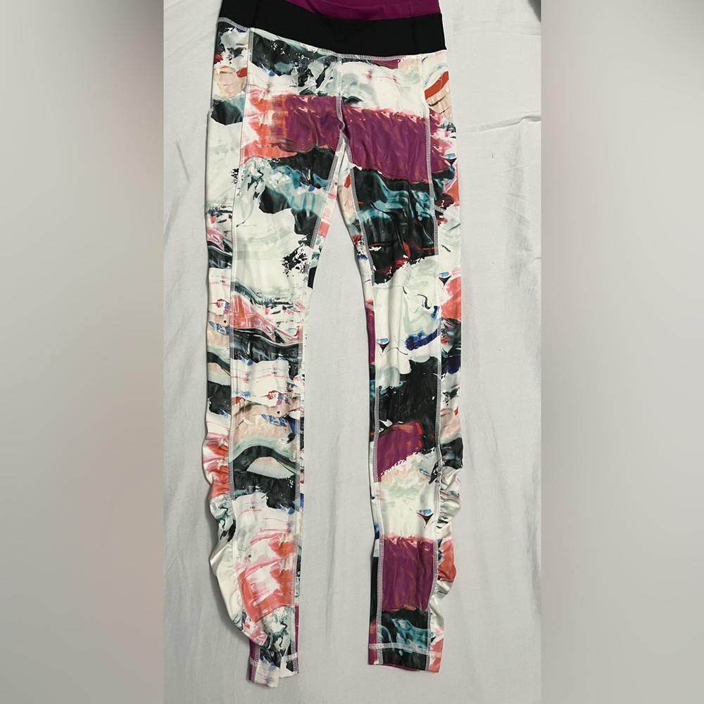 Lululemon multi color leggings full length